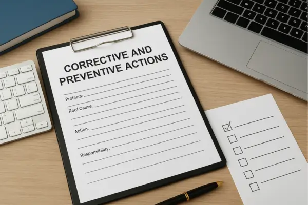 Como implementar uma ação corretiva e preventiva (ACAP) guia passo a passo para gestores de qualidade