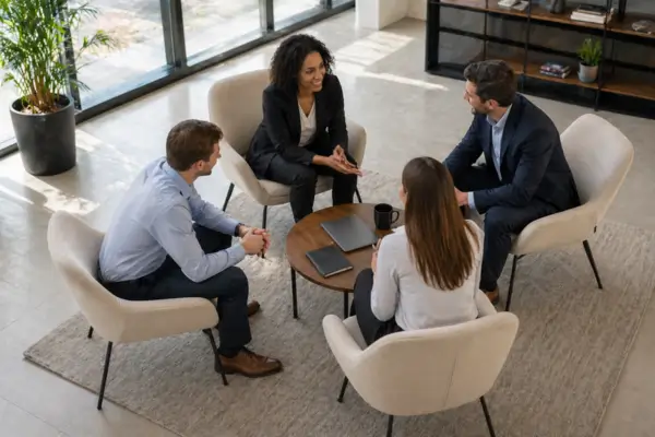 Dinâmicas de grupo para trabalho em equipe: 10 opções práticas com passo a passo